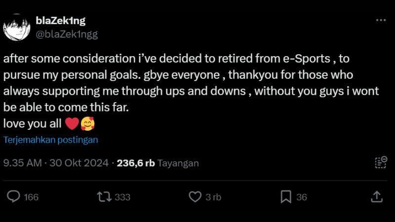 Sumber: x.com/blaZek1ngg