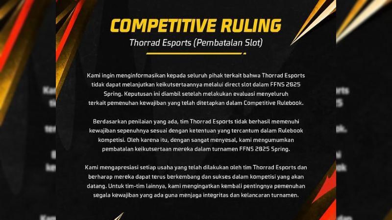 Sumber: instagram.com/ff.esports.id