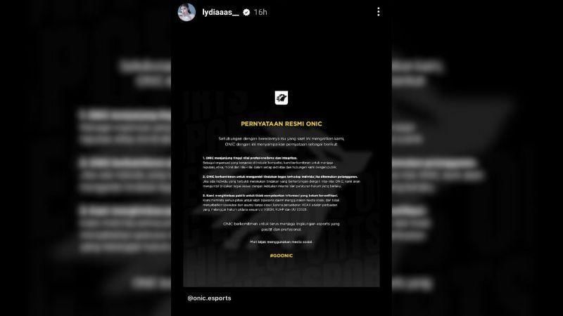 Sumber: instagram.com/lydiaaas__