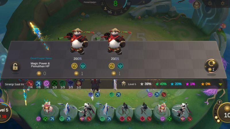 Spear peningkatan efek Commander Zilong di Shop