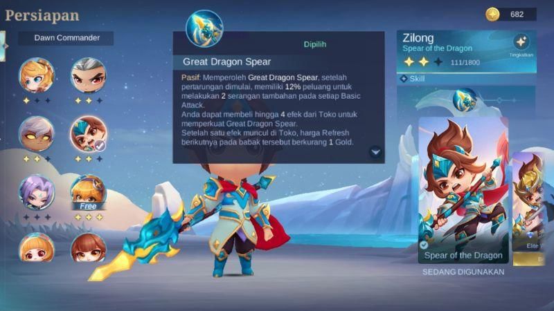 Skill Commander Zilong