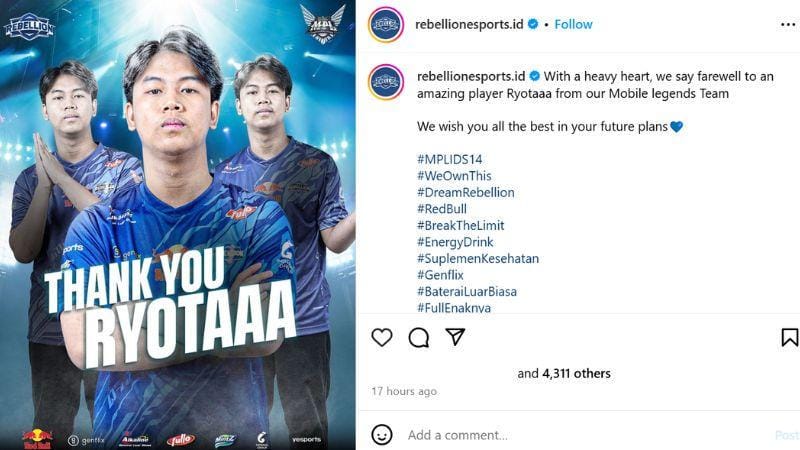 Sumber: instagram.com/rebellionesports.id