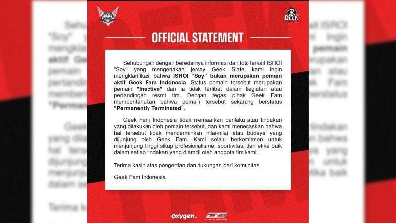 Sumber: instagram.com/geekfamid