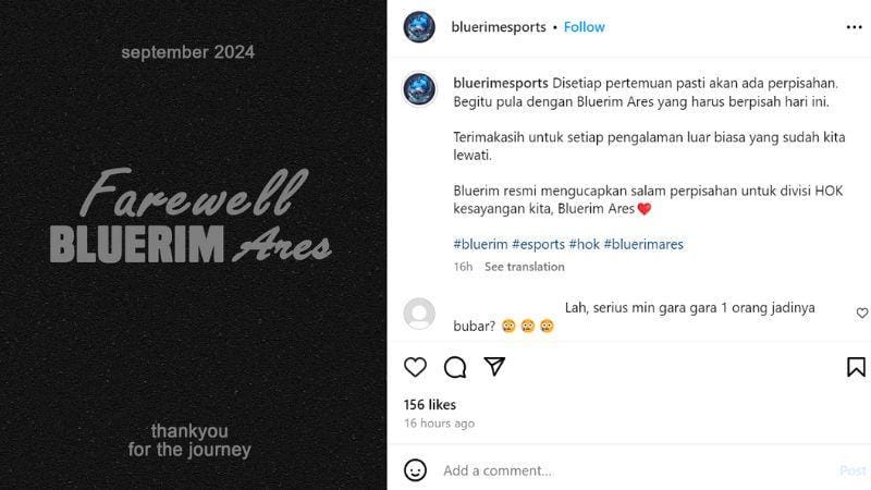 Sumber: instagram.com/bluerimesports