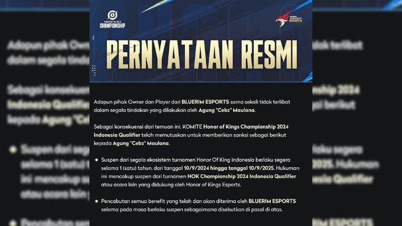 Sumber: instagram.com/hok.esports.id