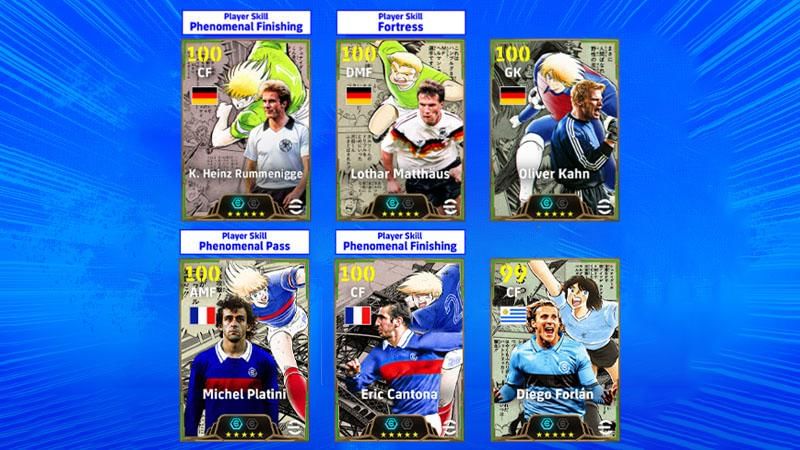 Kartu Epic Captain Tsubasa X eFootball