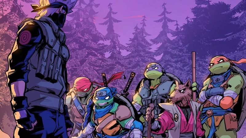 Kakashi mengenal Master Splinter