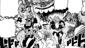 Usopp dan Nami dikejar kucing raksasa
