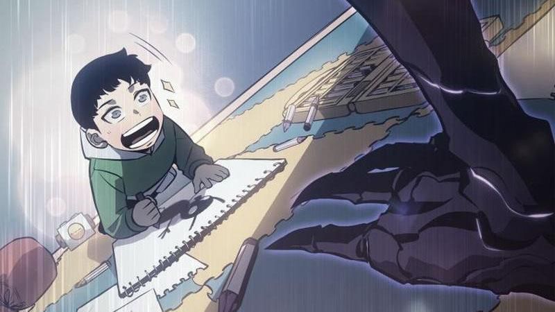 Su Ho kecil menggambar Beru