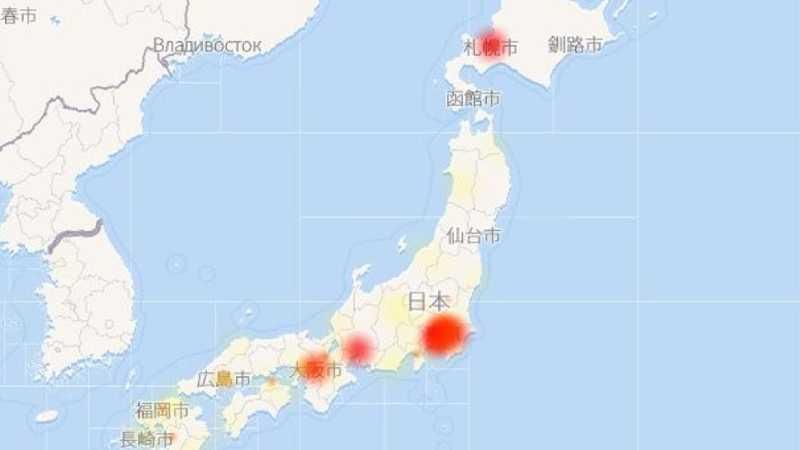 Area yang terkena dampak BSOD di Jepang sebagai ilustrasi. Isu ini terjadi tidak hanya di satu negara saja, namun secara mendunia, Sumber: X (<a href="https://x.com/creossusu/status/1814171312941862939">creossusu</a>)